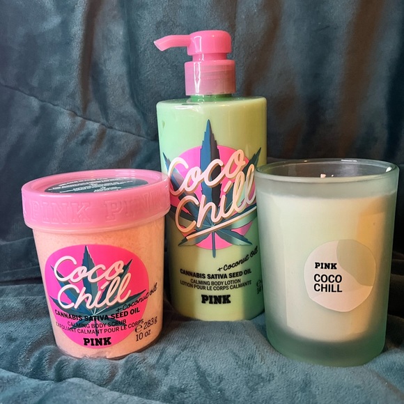 PINK Victoria's Secret Other - Victoria’s Secret PINK Body Coco Chill Bundle